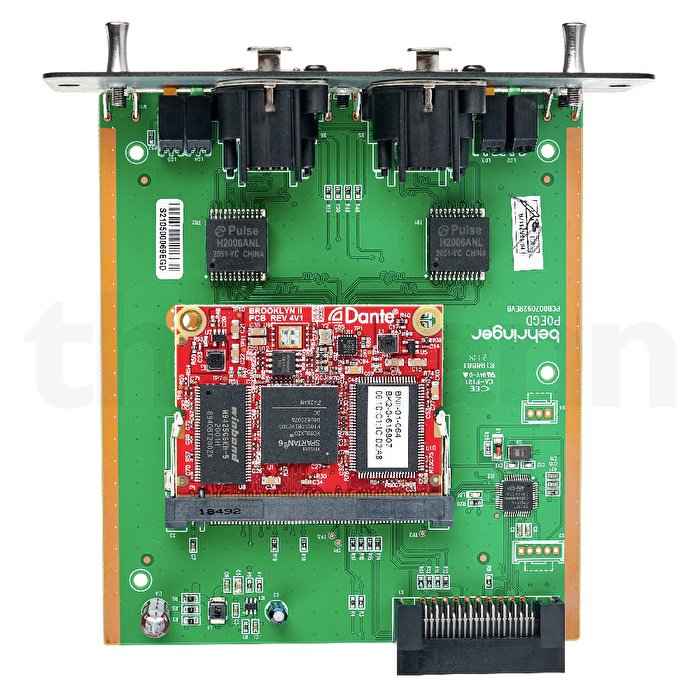 BEHRINGER 64x64 Kanal Audinate Dante AoIP Ağı için WING Genişletme Kartı